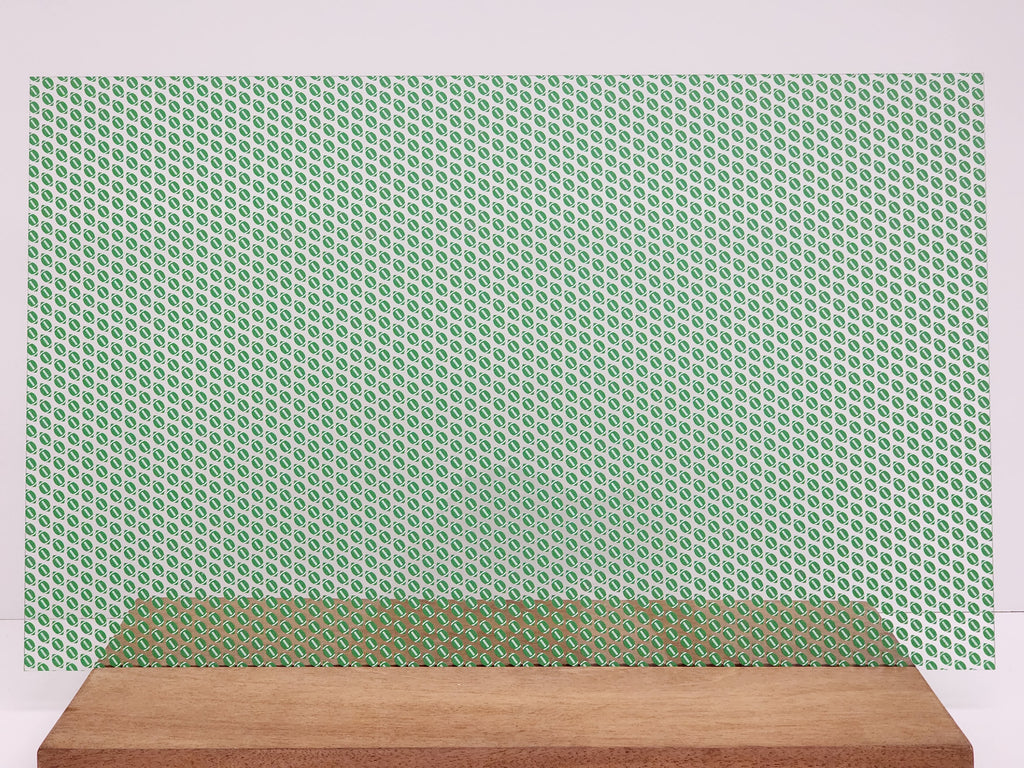 PatternPly® Scattered Green and White Footballs product photo 2
