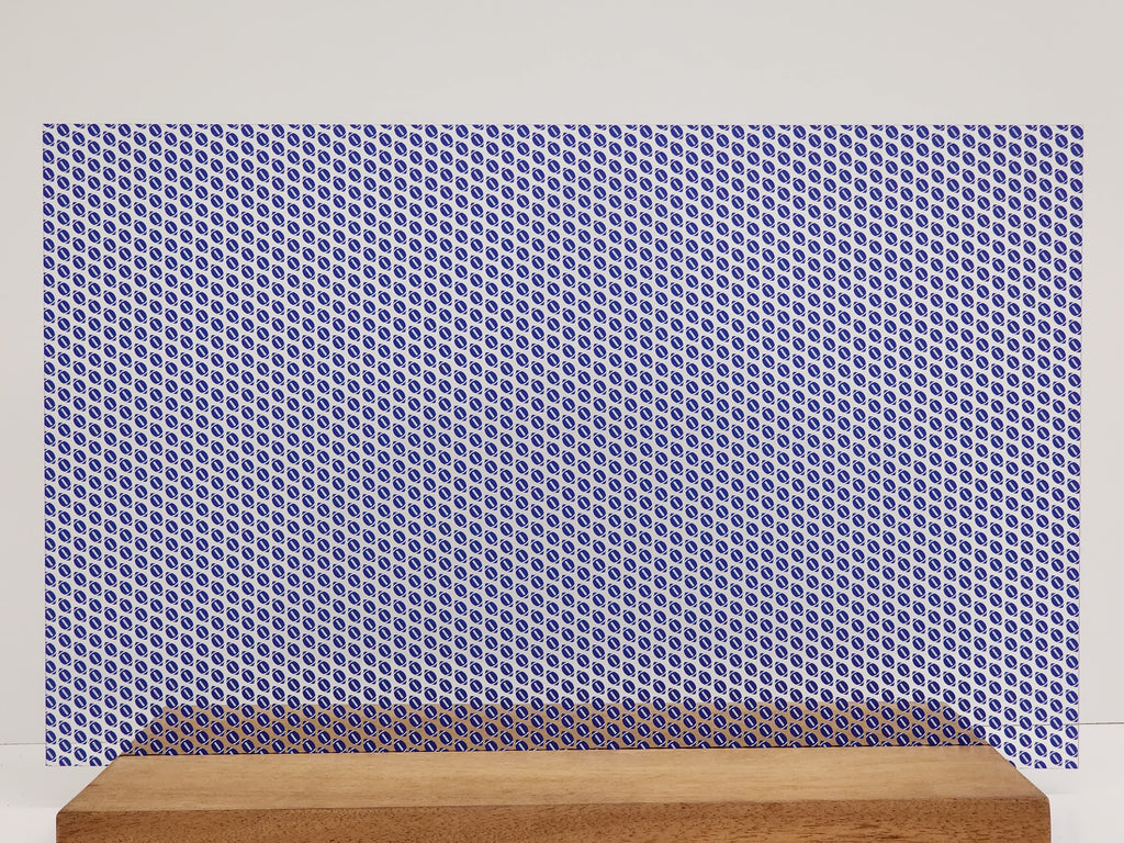 PatternPly® Scattered Blue and White Footballs product photo 3
