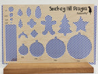 PatternPly® Scattered Blue and White Footballs product photo 2