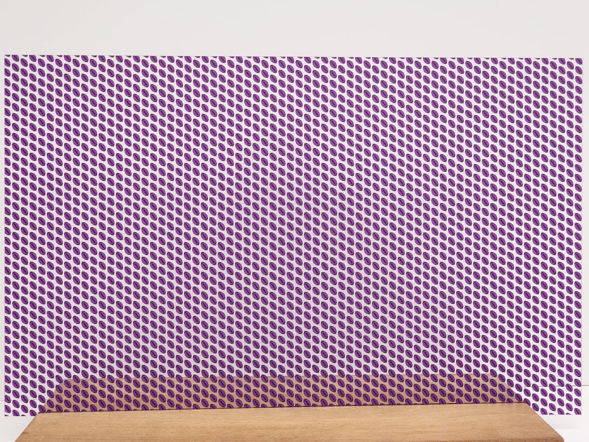 PatternPly® Scattered Purple and Black Footballs product photo 3