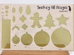 PatternPly® Scattered Gold and Black Footballs product photo 2