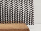 PatternPly® Scattered Black Footballs sheet showing the pattern