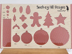 PatternPly® Scattered Red and Black Footballs product photo 2
