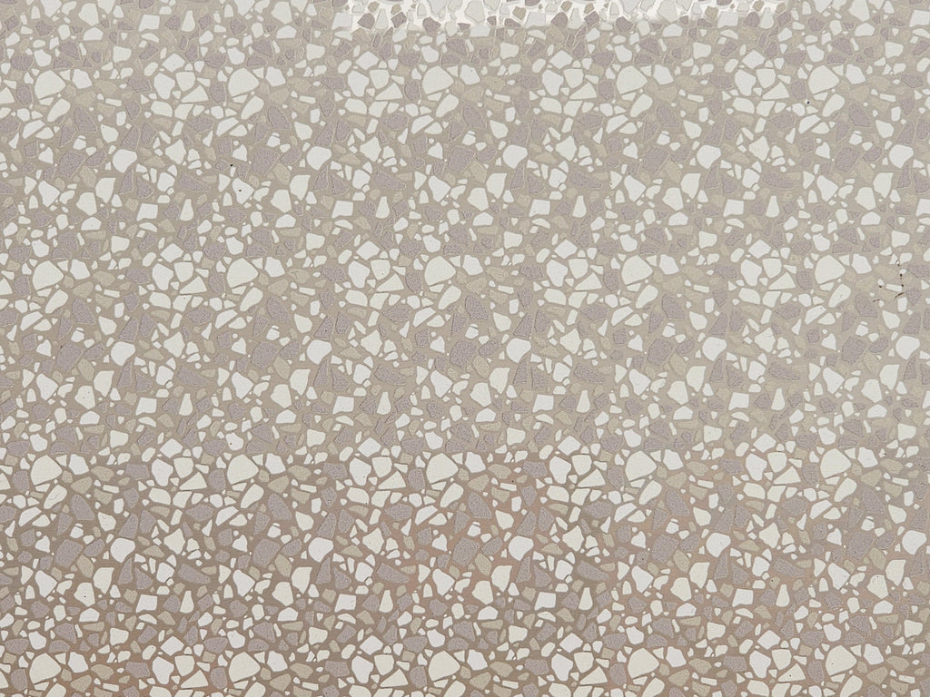 PatternPly® Scattered Neutral Terrazzo sheet showing the pattern