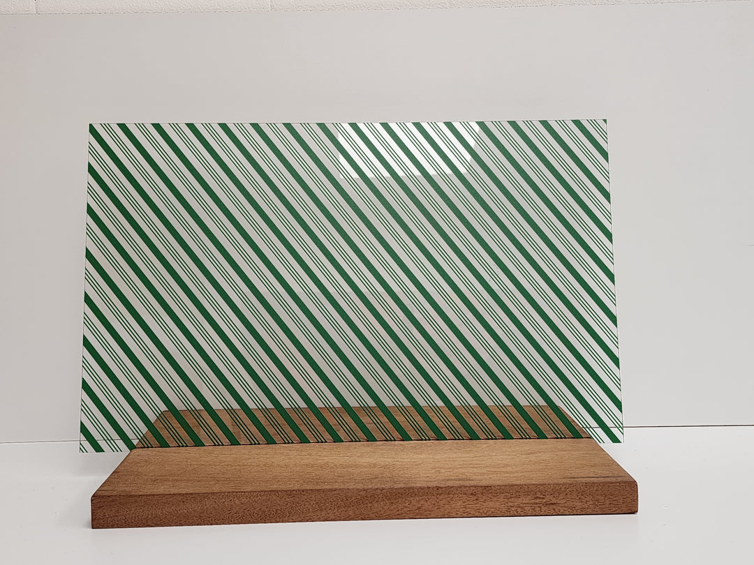 PatternPly® Scattered Green Candy Cane