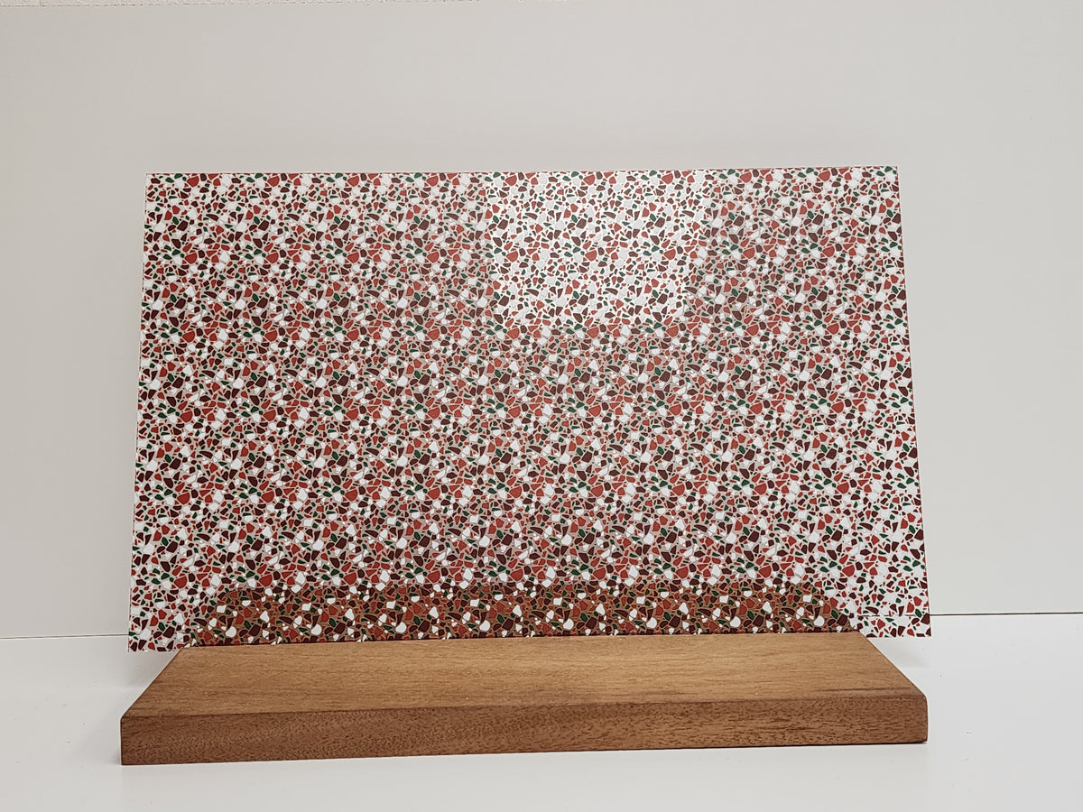 PatternPly® Scattered Deep Christmas Terrazzo product photo 3