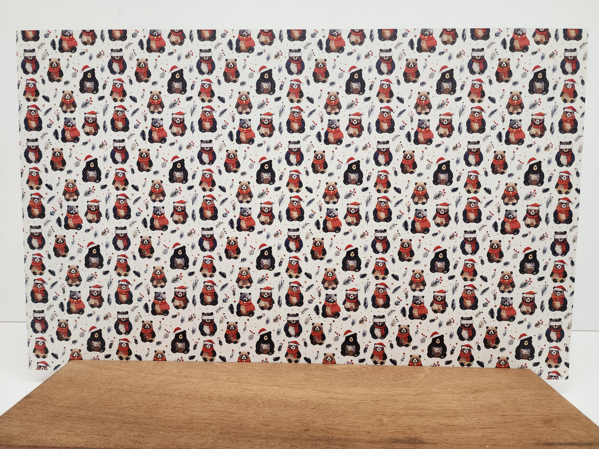 PatternPly® Full Coverage Christmas Bears product photo 3