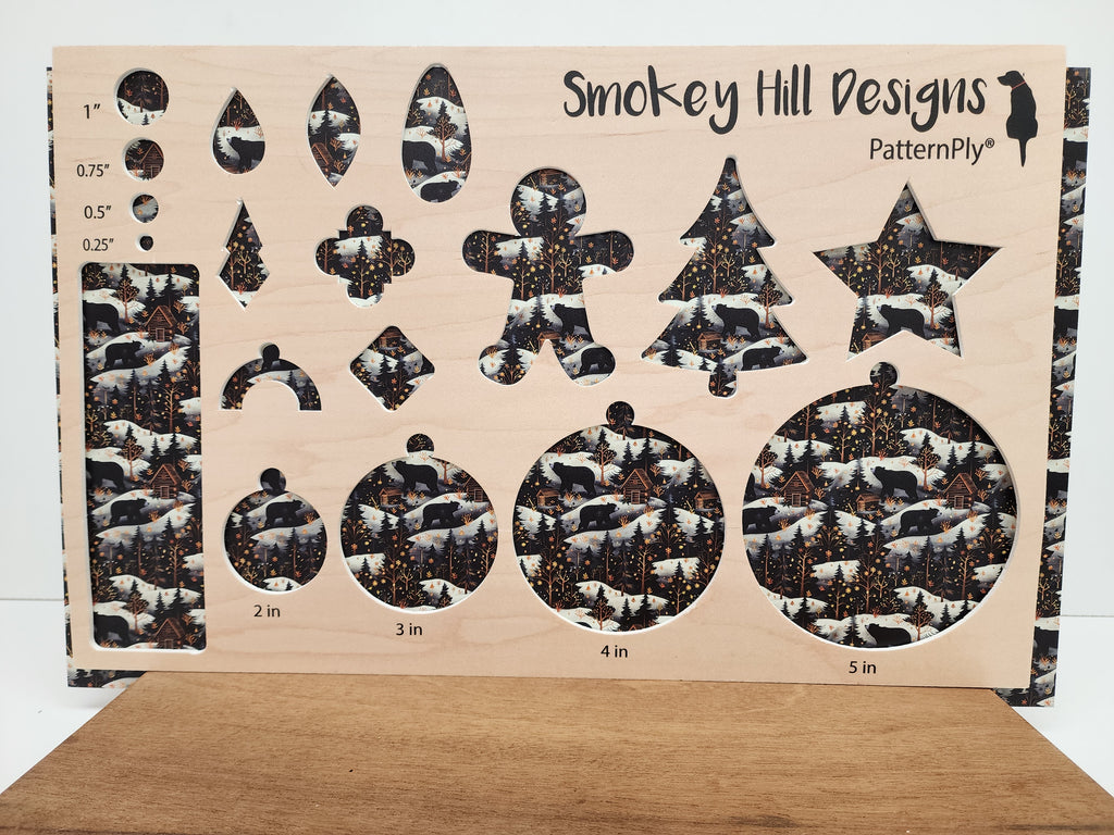PatternPly® Full Coverage Winter Cabins product photo 2