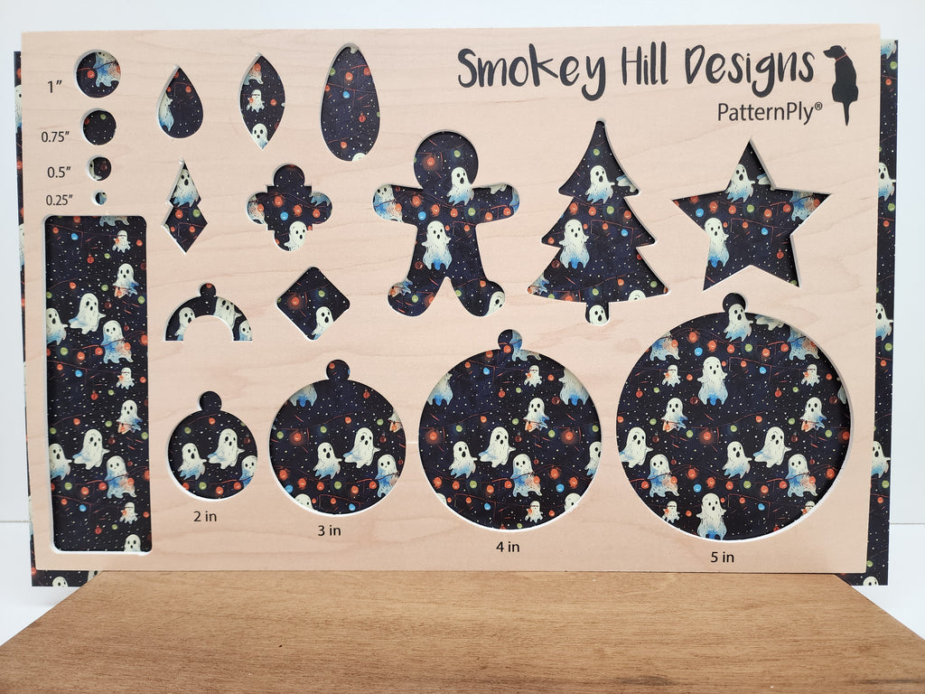 PatternPly® Full Coverage Christmas Ghosts product photo 2