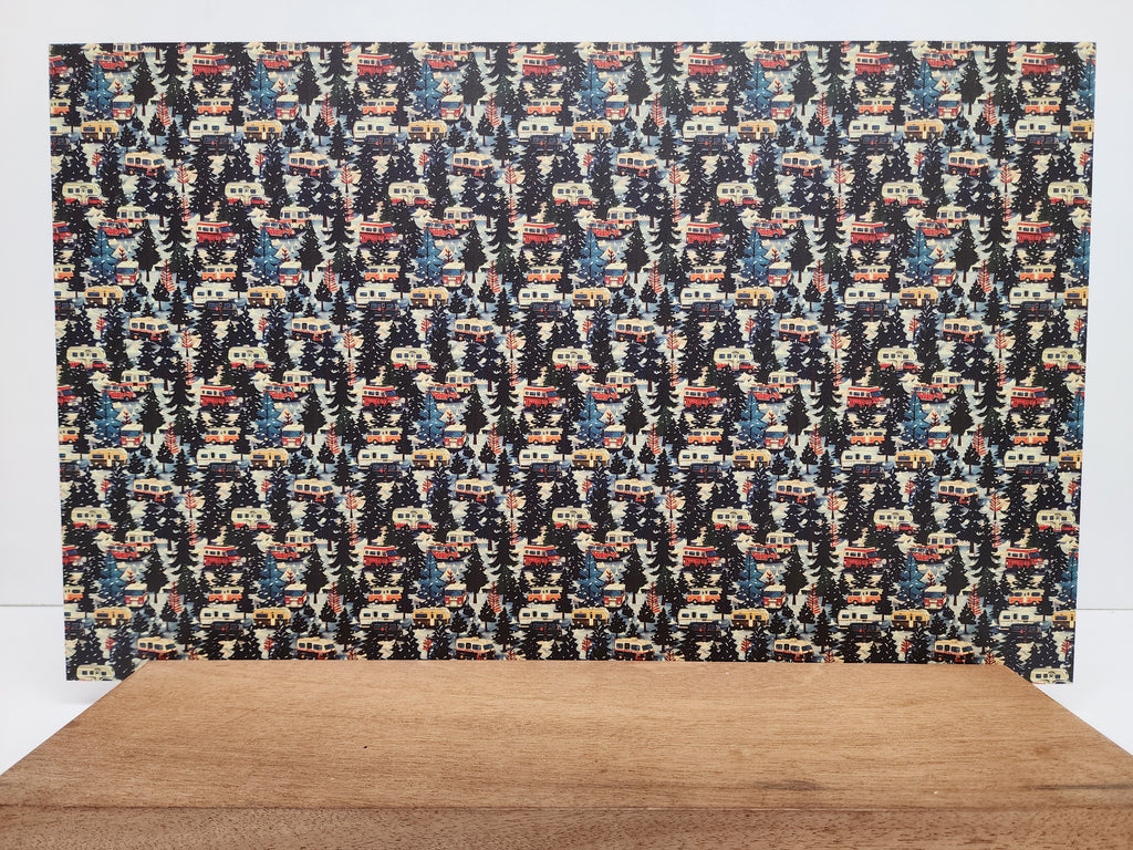 PatternPly® Full Coverage Christmas RVs and Campers product photo 3