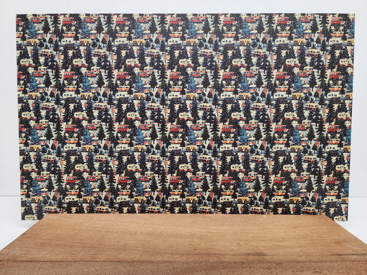 PatternPly® Full Coverage Christmas RVs and Campers product photo 3