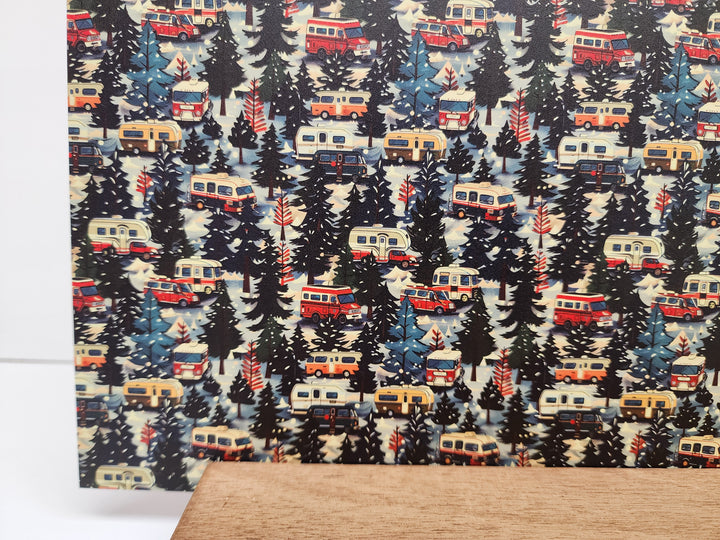 PatternPly® Christmas RVs and Campers