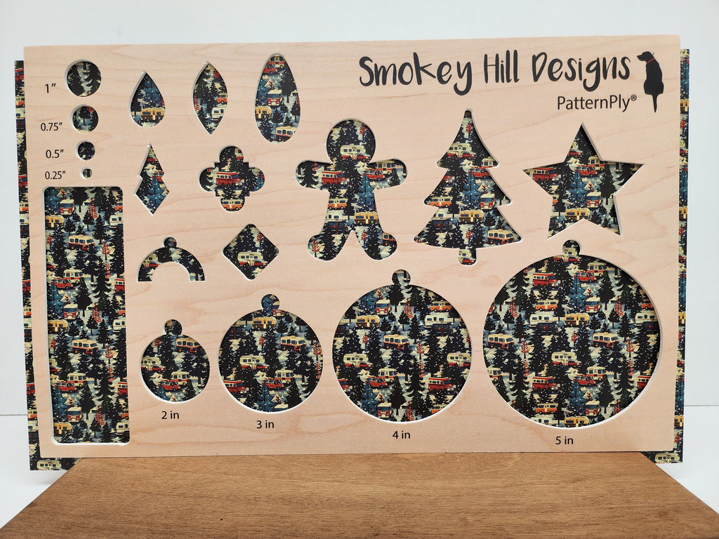 PatternPly® Full Coverage Christmas RVs and Campers product photo 2