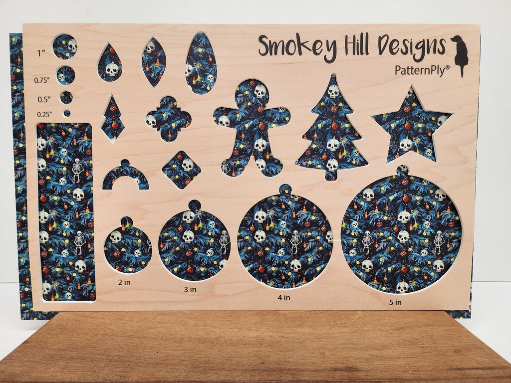 PatternPly® Full Coverage Christmas Skeletons product photo 2