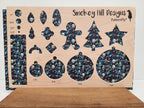 PatternPly® Full Coverage Christmas Skeletons product photo 2
