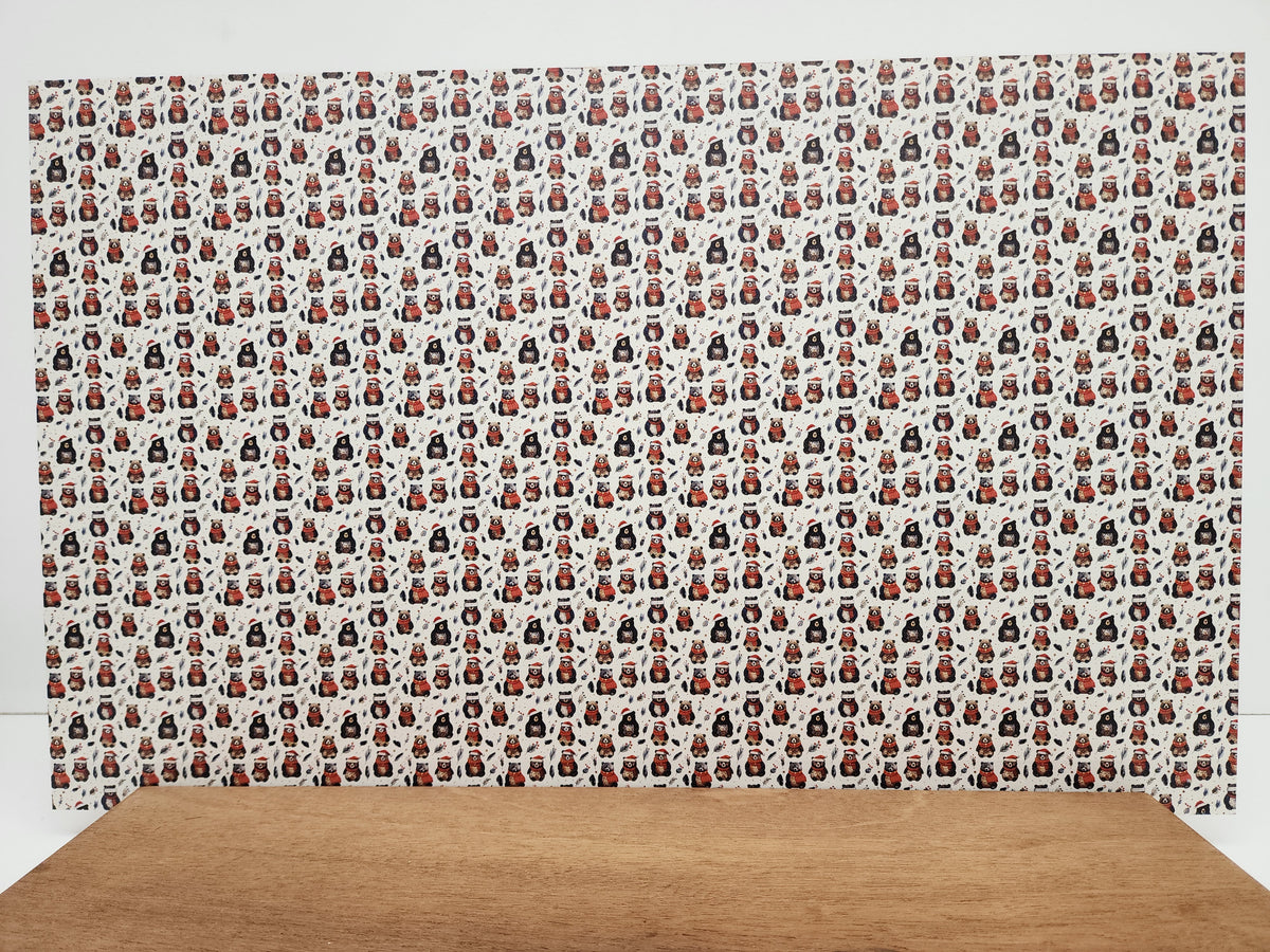 PatternPly® Full Coverage Micro Christmas Bears product photo 3
