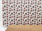 PatternPly® Full Coverage Micro Christmas Bears sheet showing the pattern