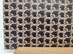 PatternPly® Full Coverage Micro Christmas Black Labrador sheet showing the pattern