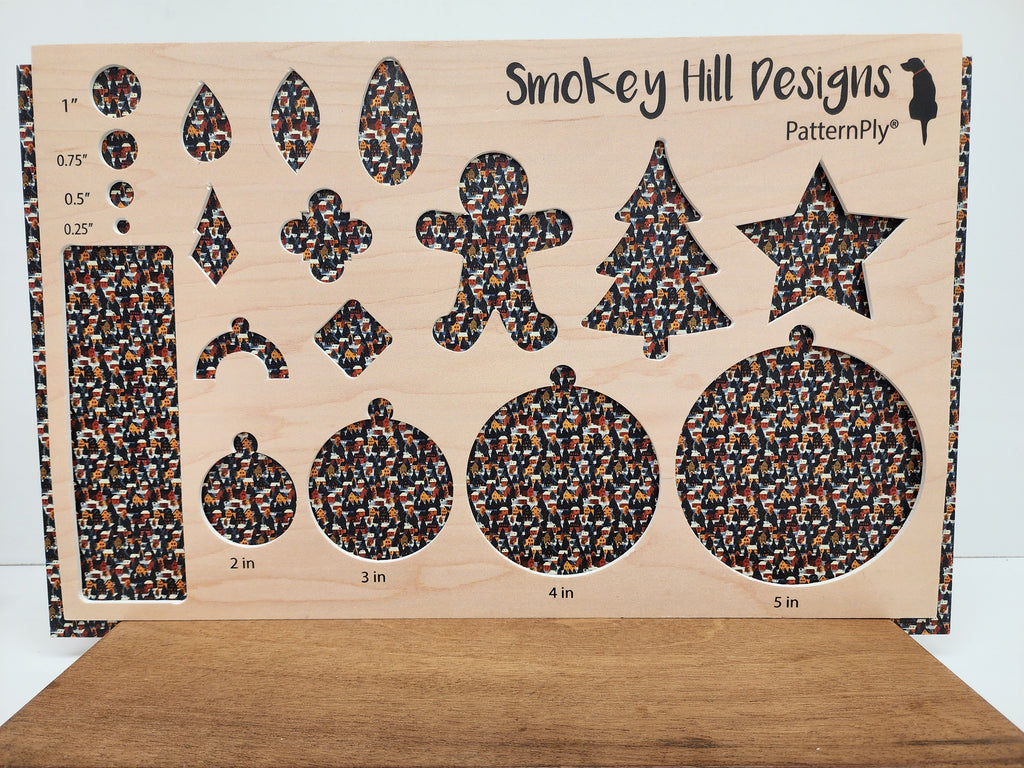 PatternPly® Full Coverage Micro Christmas Town product photo 2