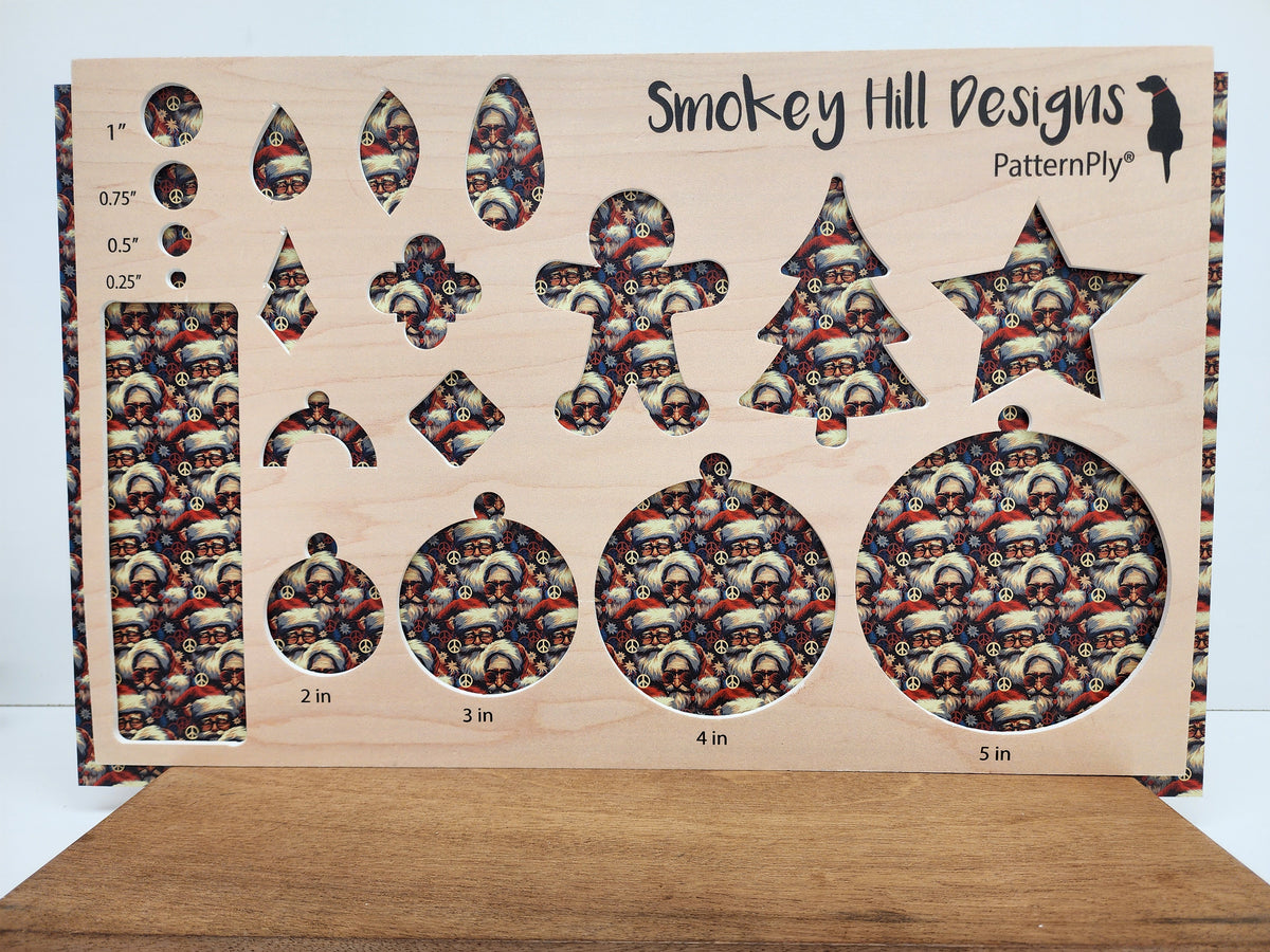PatternPly® Full Coverage Micro Hippie Santa product photo 2