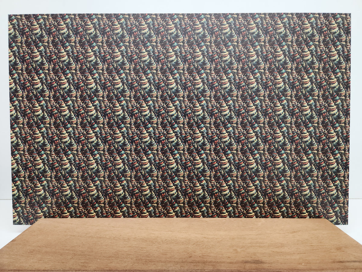 PatternPly® Full Coverage Micro Spiral Christmas Trees product photo 3