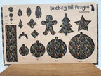 PatternPly® Full Coverage Micro Spiral Christmas Trees product photo 2