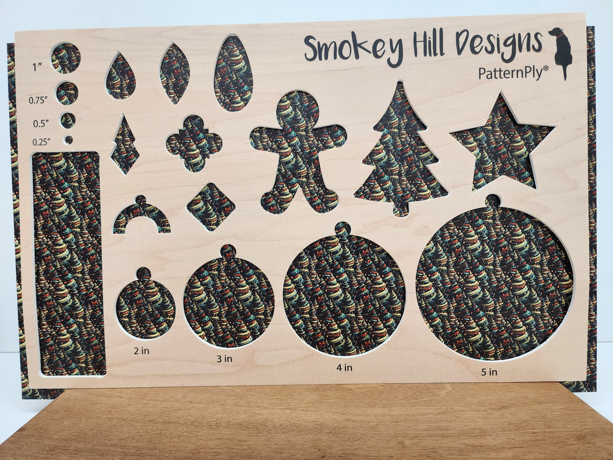 PatternPly® Full Coverage Micro Spiral Christmas Trees product photo 2