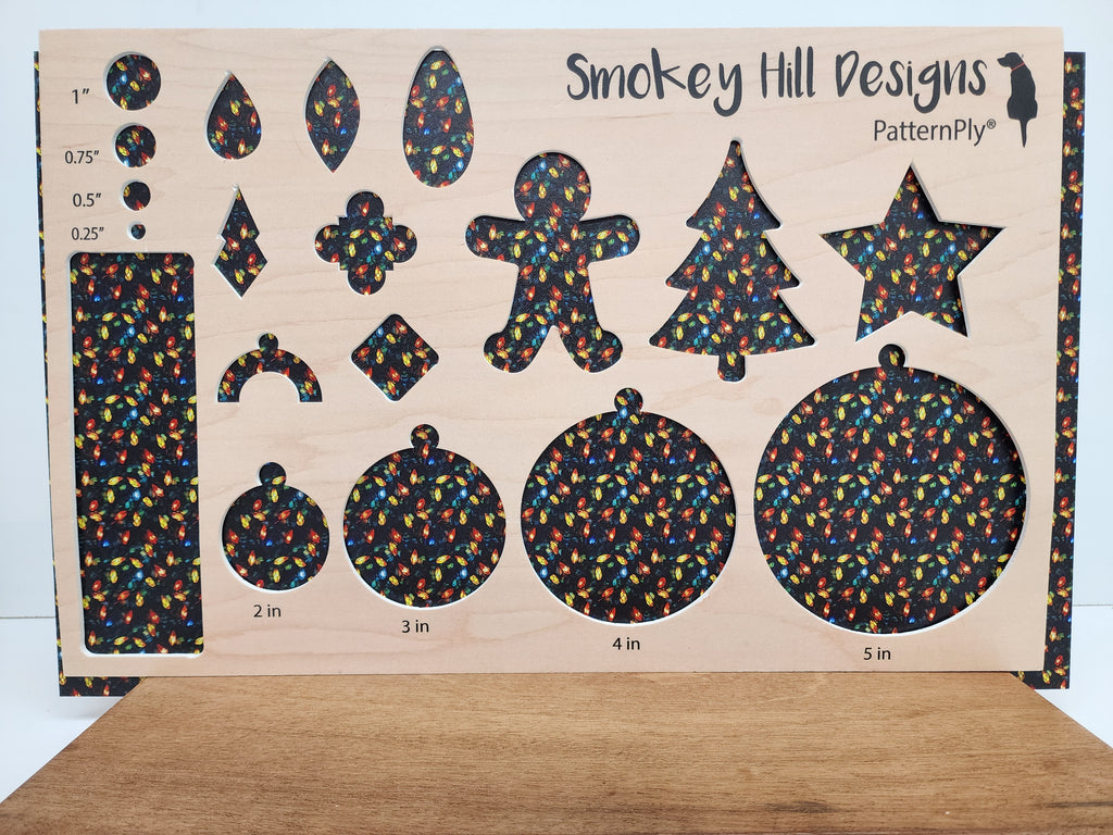 PatternPly® Full Coverage Micro Stained Glass Christmas Lights product photo 2