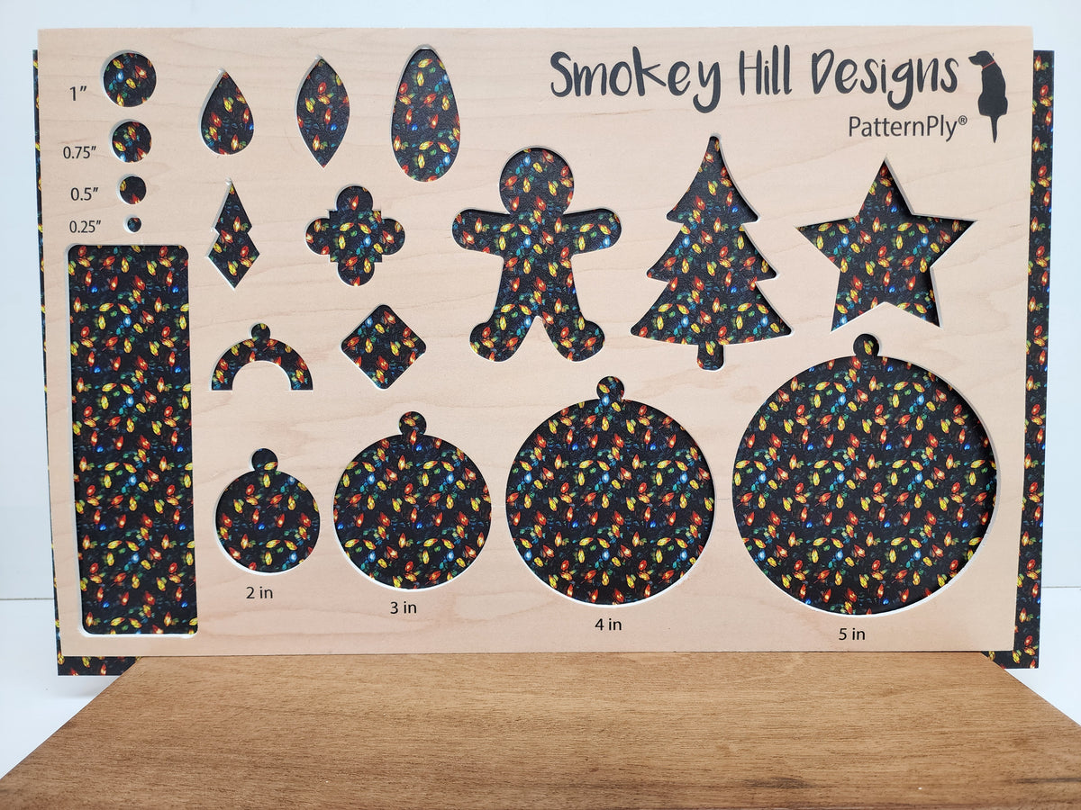 PatternPly® Full Coverage Micro Stained Glass Christmas Lights product photo 2