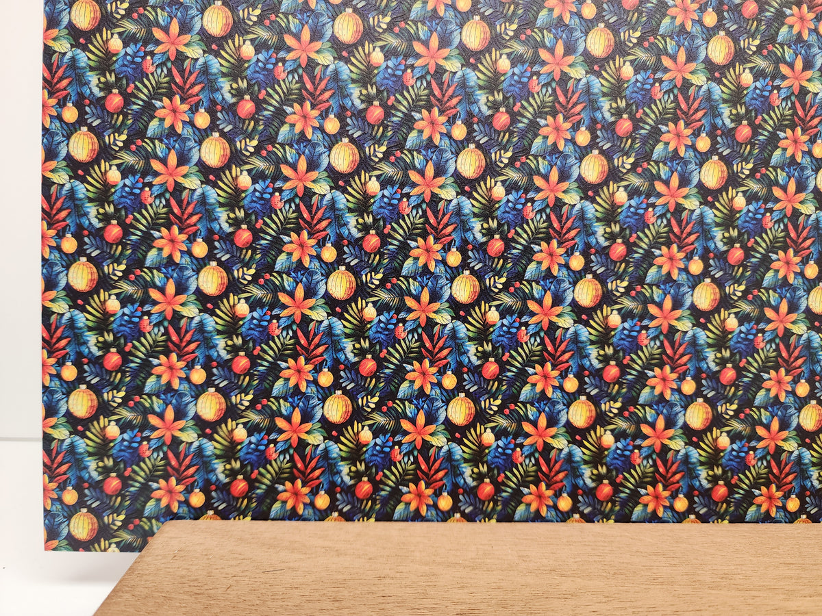 PatternPly® Full Coverage Micro Tropical Decorations sheet showing the pattern