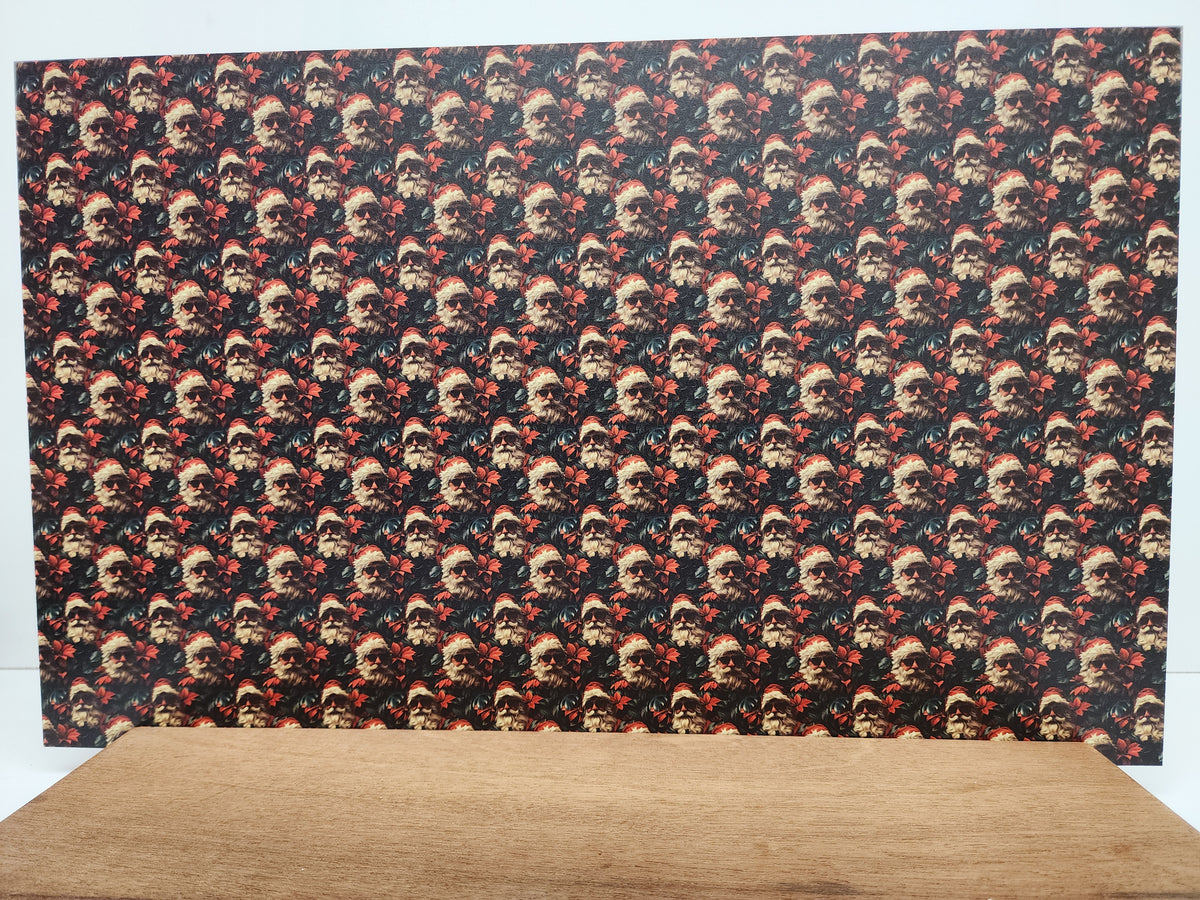 PatternPly® Full Coverage Micro Tropical Santa Claus product photo 3