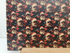 PatternPly® Full Coverage Micro Tropical Santa Claus sheet showing the pattern