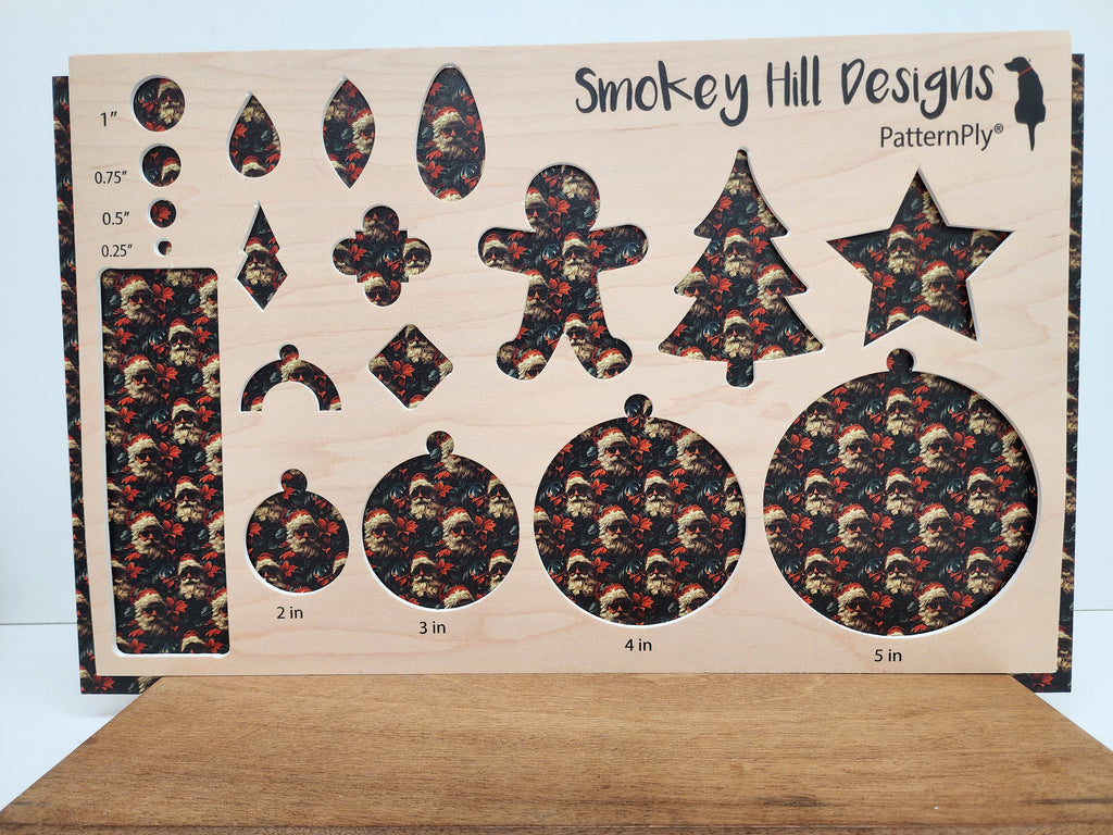 PatternPly® Full Coverage Micro Tropical Santa Claus product photo 2