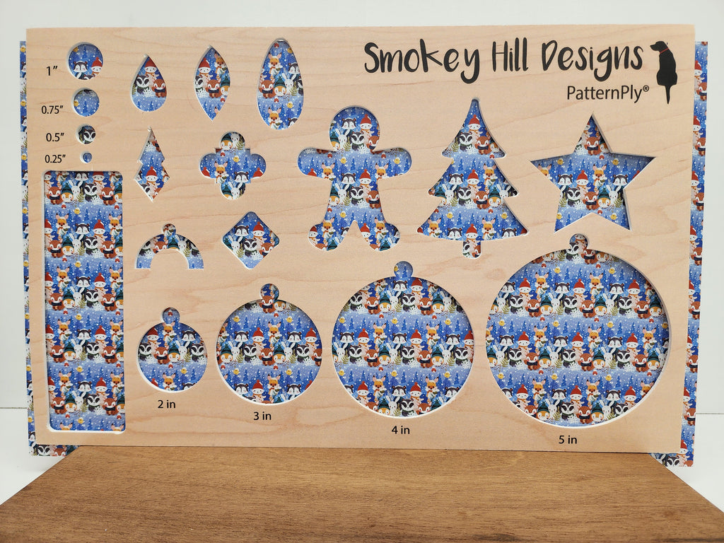 PatternPly® Full Coverage Micro Winter Animals product photo 2