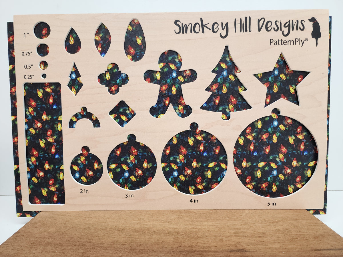 PatternPly® Full Coverage Stained Glass Christmas Lights product photo 2