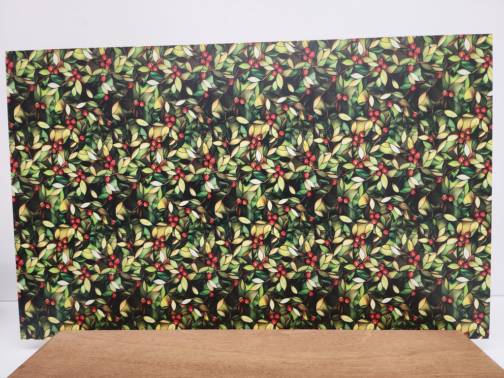 PatternPly® Full Coverage Stained Glass Mistletoe product photo 3