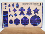 PatternPly® Full Coverage Stained Glass Northern Lights Forest product photo 2