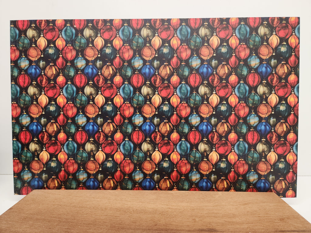 PatternPly® Full Coverage Stained Glass Ornaments product photo 3