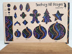 PatternPly® Full Coverage Celestial Snowflakes product photo 2