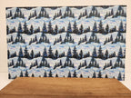 PatternPly® Full Coverage Stained Glass Snowy Hills product photo 3