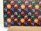 PatternPly® Full Coverage Stained Glass Tree Ornaments sheet showing the pattern