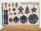 PatternPly® Full Coverage Starry Swirl Christmas product photo 2