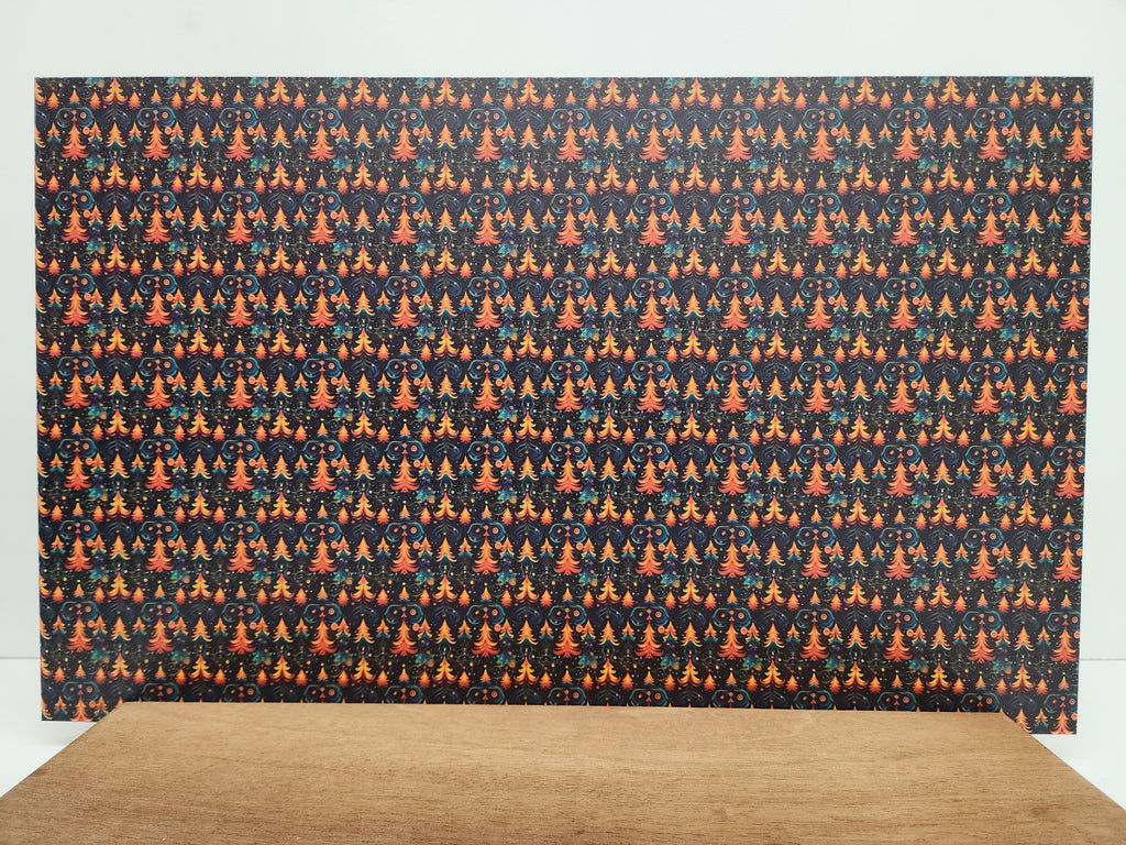 PatternPly® Full Coverage Trippy Christmas Trees product photo 2