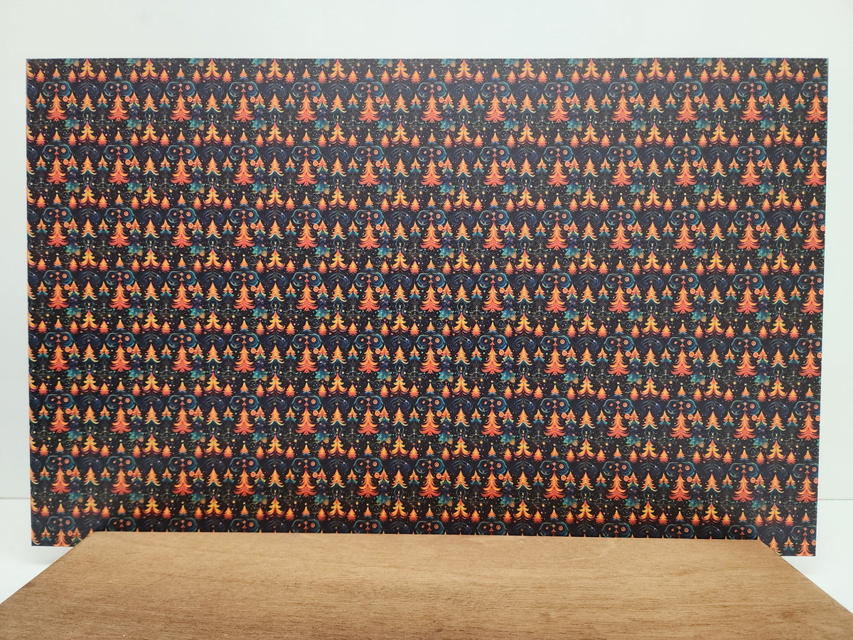 PatternPly® Full Coverage Trippy Christmas Trees product photo 2