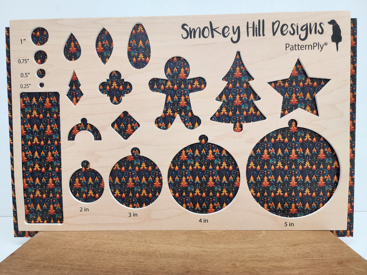 PatternPly® Full Coverage Trippy Christmas Trees product photo 3