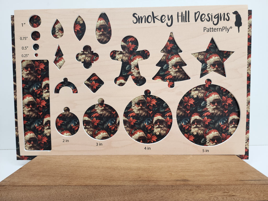 PatternPly® Full Coverage Tropical Santa Claus product photo 2