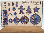 PatternPly® Full Coverage Wacky Christmas product photo 2