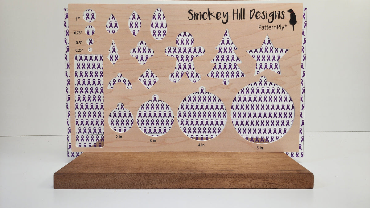 PatternPly® Scattered Purple Ribbons product photo 2