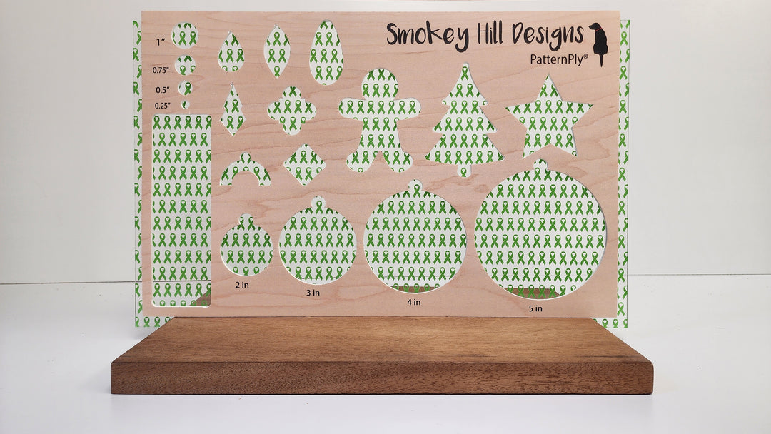 PatternPly® Scattered Lime Green Ribbons