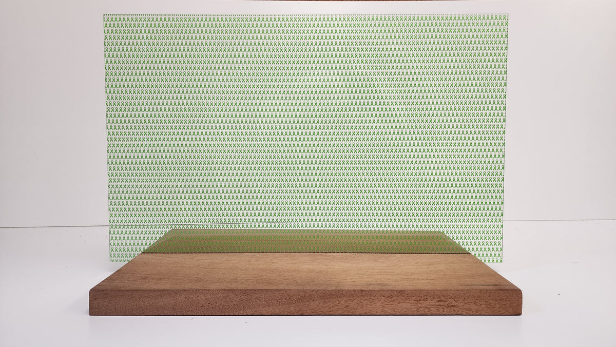 PatternPly® Scattered Mini Lime Green Ribbons product photo 3